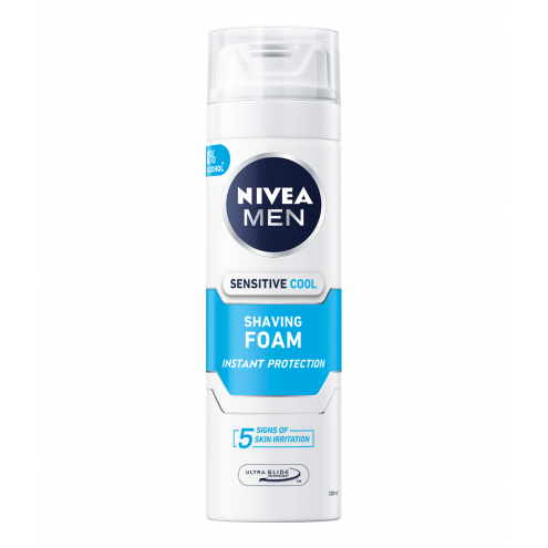 NIVEA Men Sensitive Cool pěna na holení pro muže 200 ml